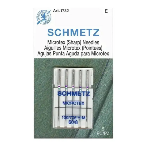 Schmetz Microtex Sharp Needles