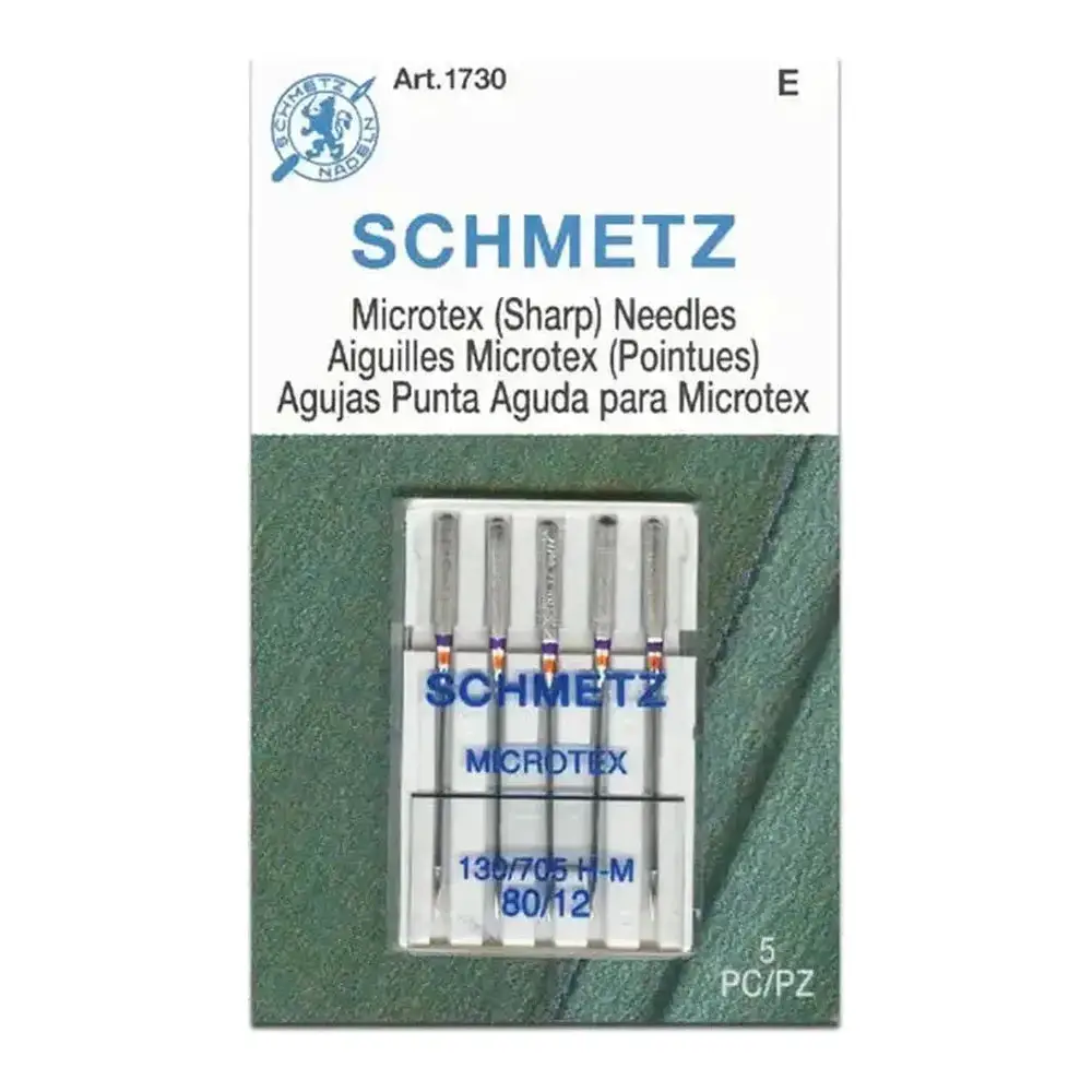 Schmetz Microtex Sharp Needles
