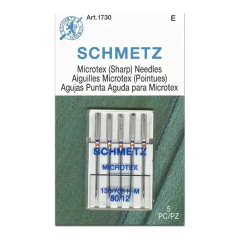 Schmetz Microtex Sharp Needles