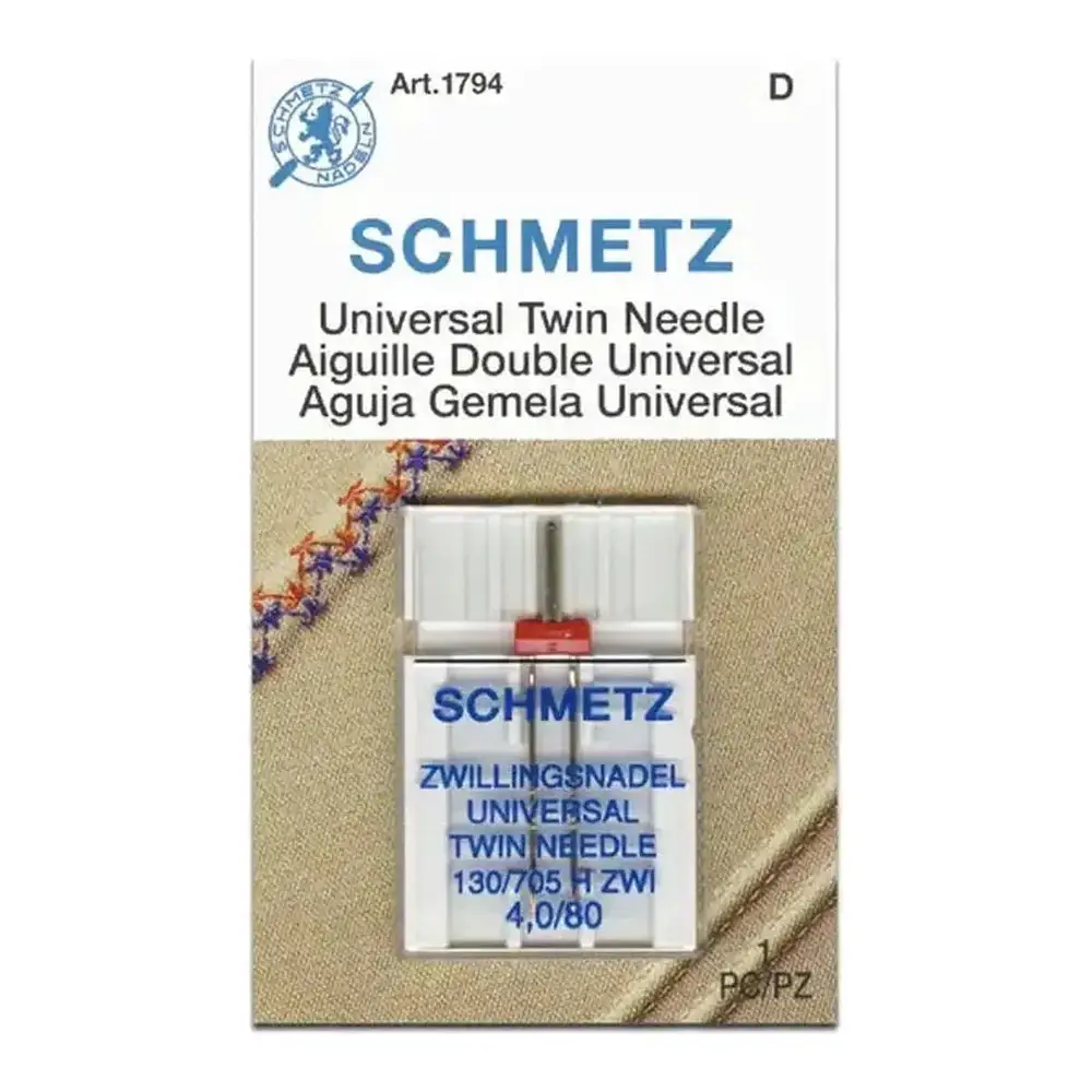 Schmetz Universal Twin Needle