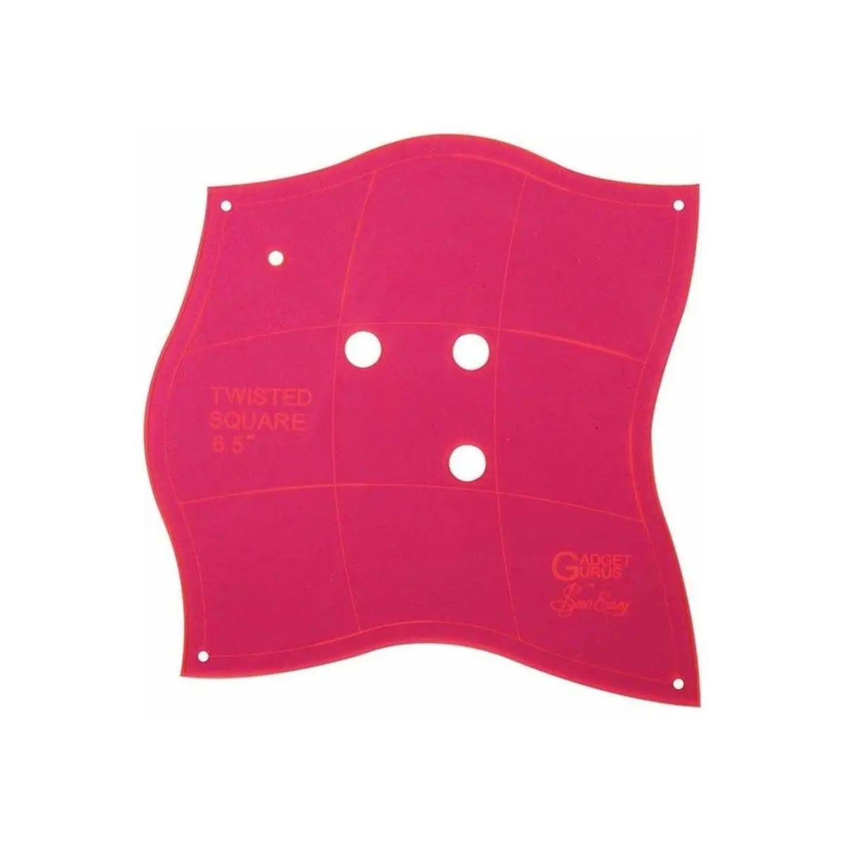 SEW EASY Twisted Square Template - 16.5cm 6 1/2"