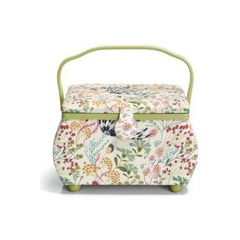 Sewing Basket Meadow 12.5 x 8 x 8.25" #D612027