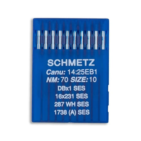 Schmetz Straight Stitch Industrial Needles - DBx1 SES, 287 WH SES - (10/PKG)