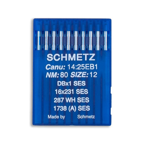 Schmetz Straight Stitch Industrial Needles - DBx1 SES, 287 WH SES - (10/PKG)