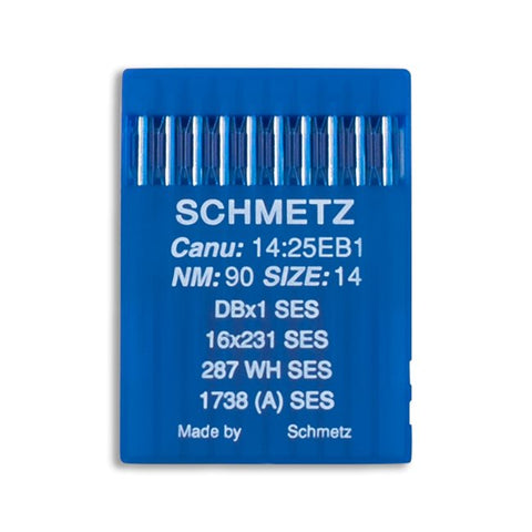 Schmetz Straight Stitch Industrial Needles - DBx1 SES, 287 WH SES - (10/PKG)