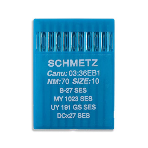 Schmetz Light Ball Point Industrial Needles - B-27(SES), DCx27(SES) - 10Pkg