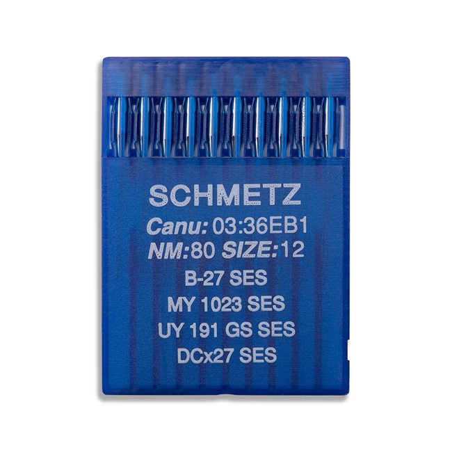 Schmetz Light Ball Point Industrial Needles - B-27(SES), DCx27(SES) - 10Pkg