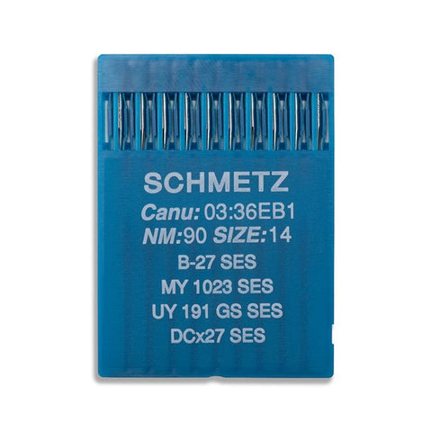 Schmetz Light Ball Point Industrial Needles - B-27(SES), DCx27(SES) - 10Pkg
