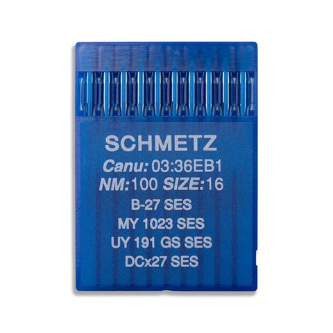 Schmetz Light Ball Point Industrial Needles - B-27(SES), DCx27(SES) - 10Pkg