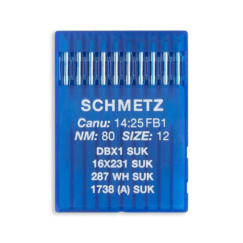 Schmetz Straight Stitch Industrial Needles - DBx1 SUK, 287 WH SUK - (10/PKG)