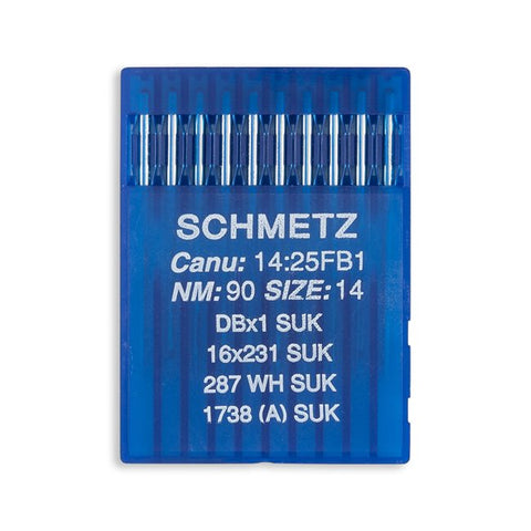 Schmetz Straight Stitch Industrial Needles - DBx1 SUK, 287 WH SUK - (10/PKG)