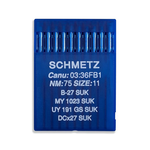Schmetz Medium Ball Point Industrial Needles - B-27(SUK), DCx27(SUK) - 10Pkg