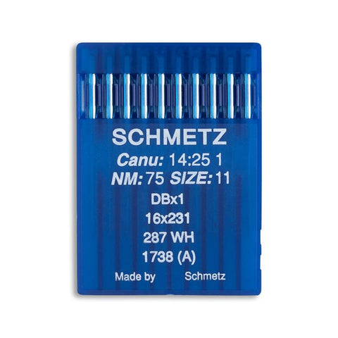 Schmetz Straight Stitch Industrial Needles, DBx1, 287 WH - (10/PKG)