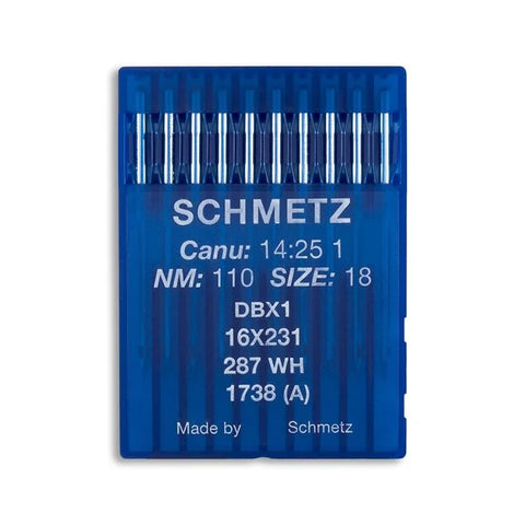 Schmetz Straight Stitch Industrial Needles, DBx1, 287 WH - (10/PKG)