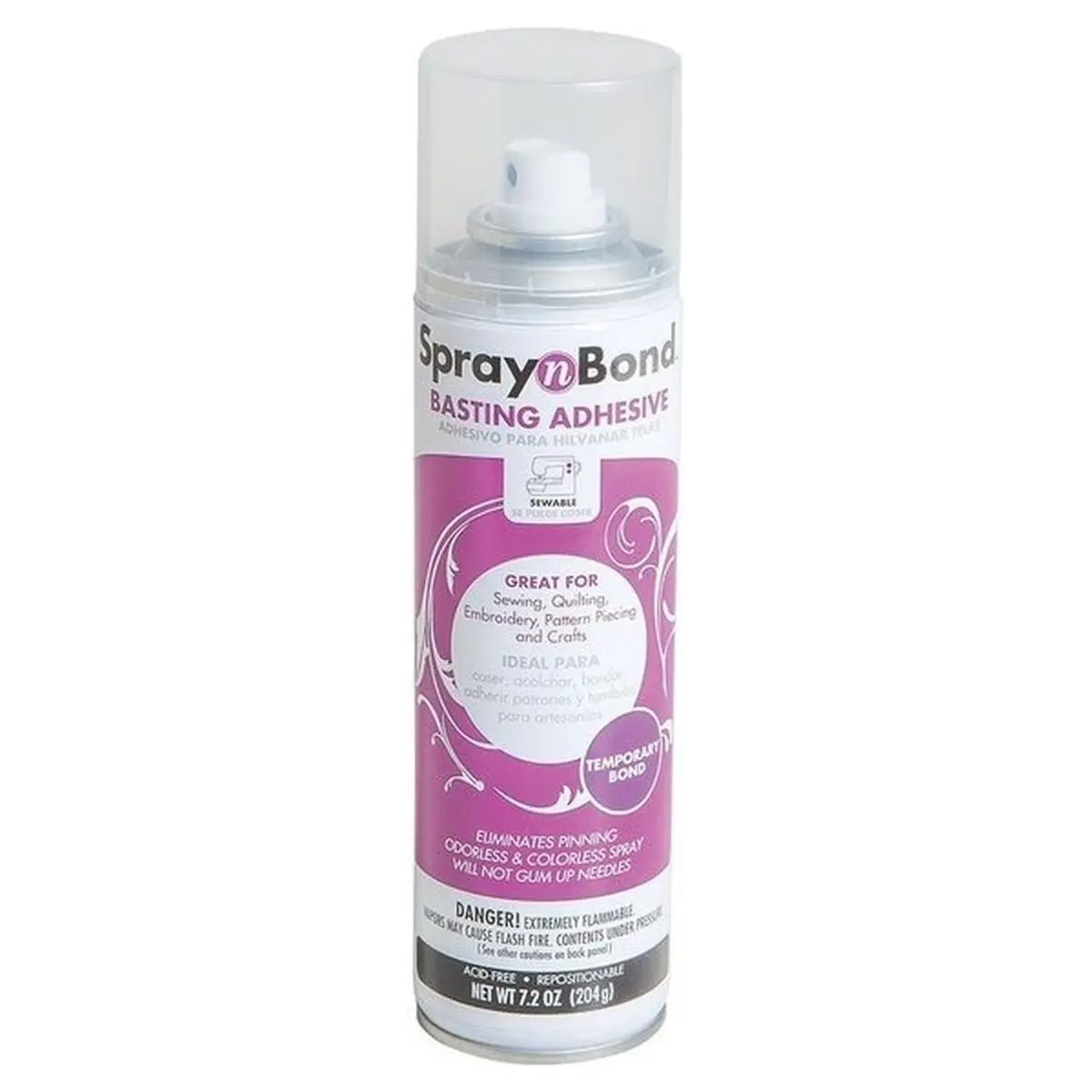 SpraynBond by HeatnBond temporary quilt basting spray - 207 g 7.2 oz