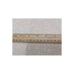 Christmas Foliage Cream 100% Cotton