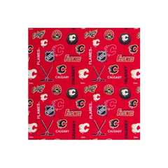 Fabric, Sykel Enterprises Fabric, NHL Calgary Flames Flannel