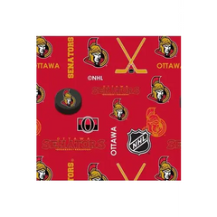 Fabric, Sykel Enterprises Fabric, NHL Ottawa Senators Flannel