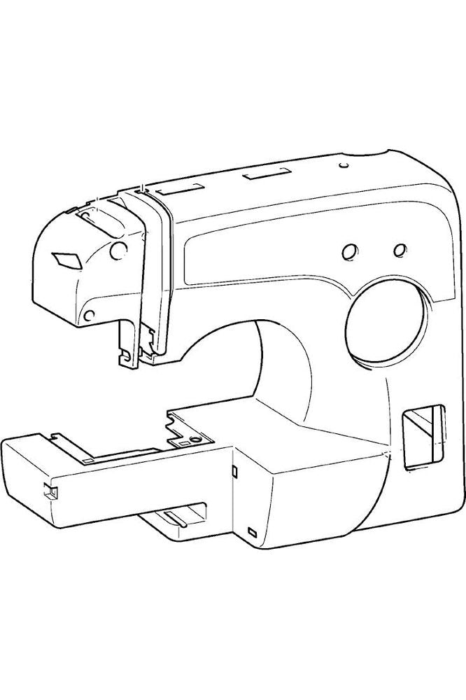 Front Cover Assembly, Brother #XC8977021