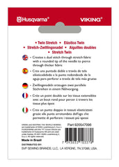 HUSQVARNA® VIKING® Twin Stretch 2.5mm Needle Size 75/11