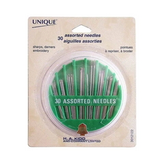 30 Assorted Sewing Needles