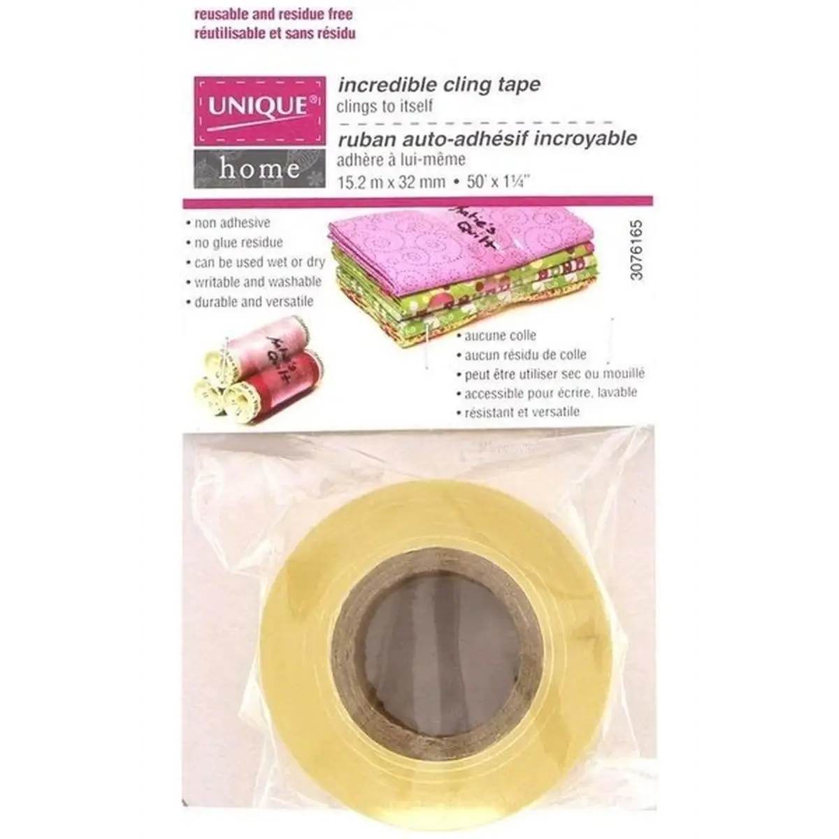 Unique Home Incredible Cling Tape - 32mm x 15.2m 11⁄4" x 50'
