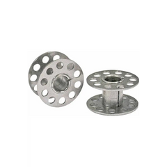 UNIQUE SEWING Class 15 10-Hole Metal Bobbins - 10pcs