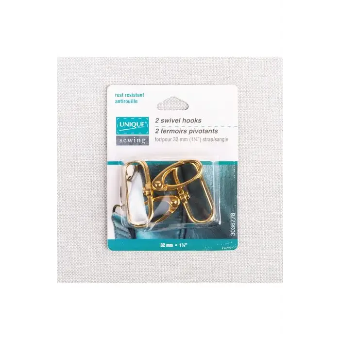 UNIQUE SEWING Swivel Clasps - 32mm 1 1/4" - 2 pcs.