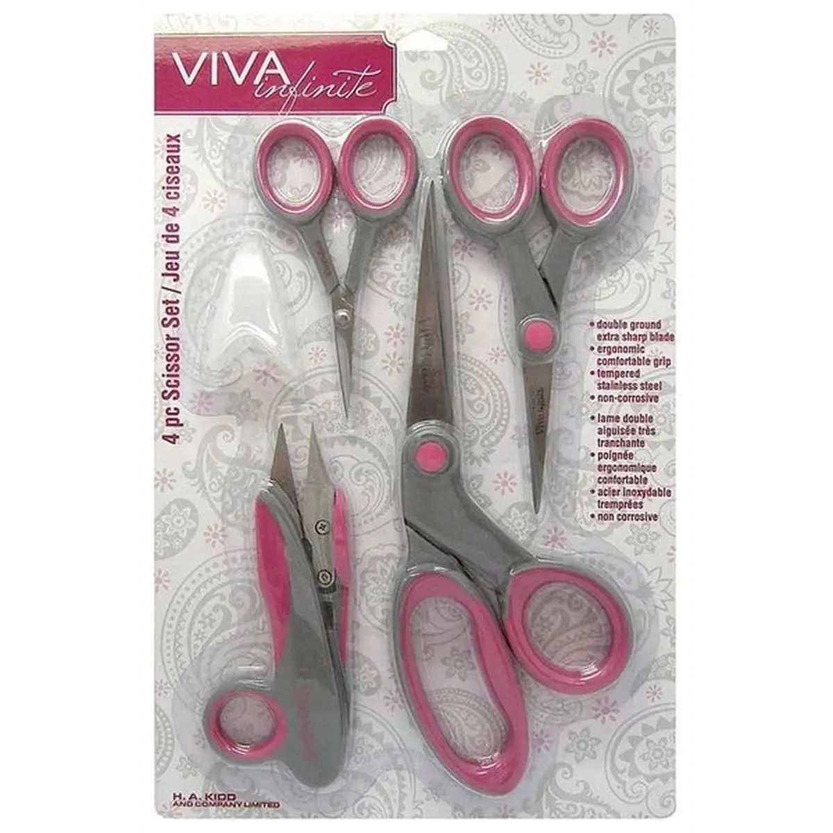 Viva Infinite 4 pc Scissor Set