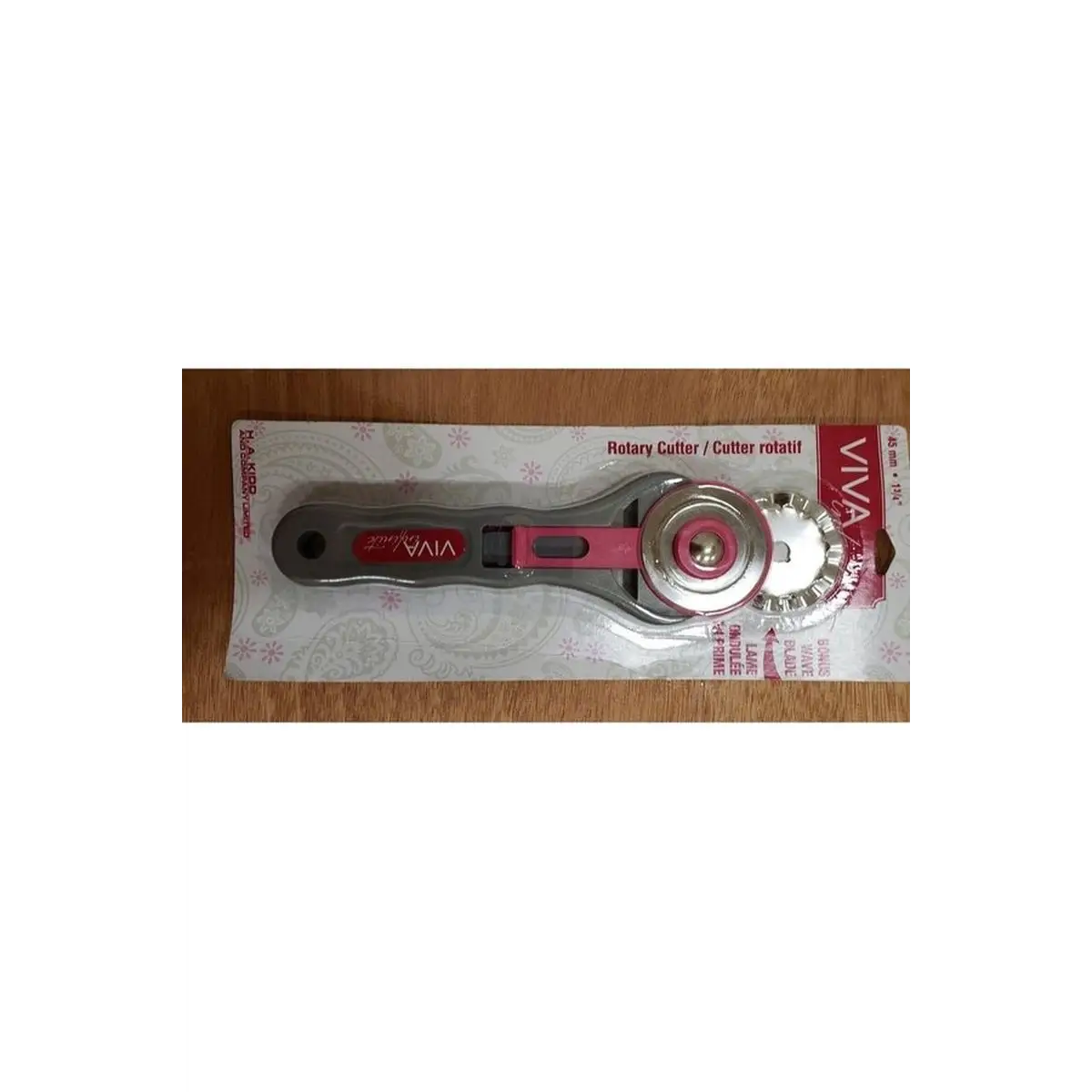 Viva Infinite Rotary Cutter 45mm inc. bonus wave blade