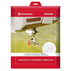 HUSQVARNA® VIKING® Circular Attachment Templates