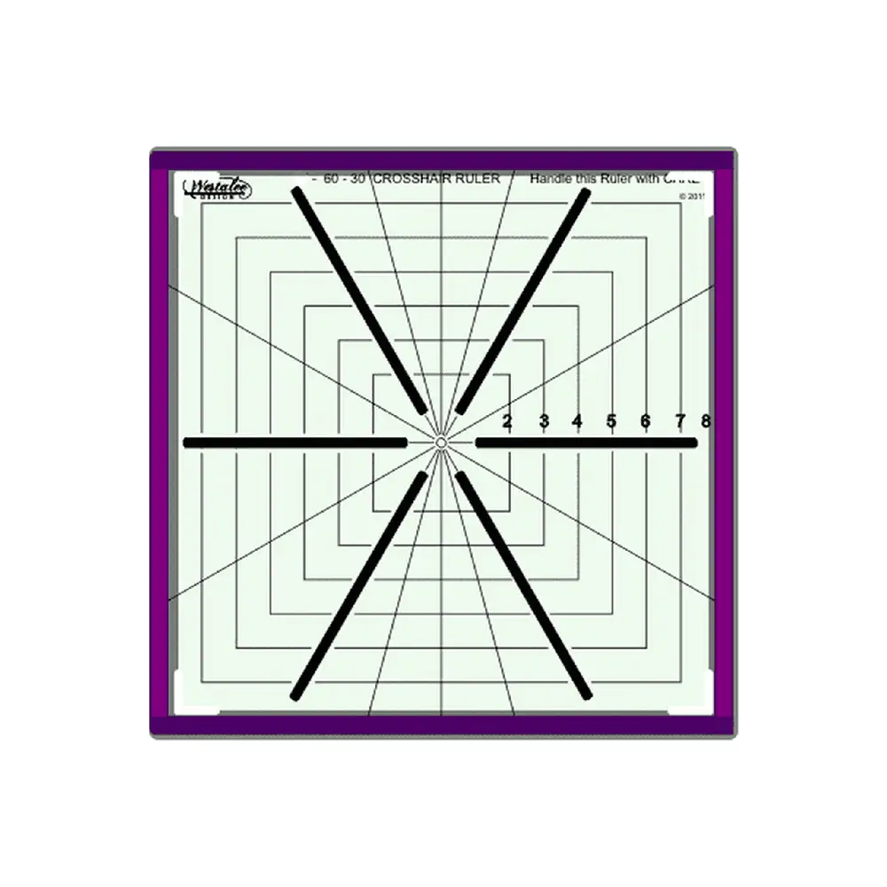 Westalee 6 Point Crosshair Square 8.5"