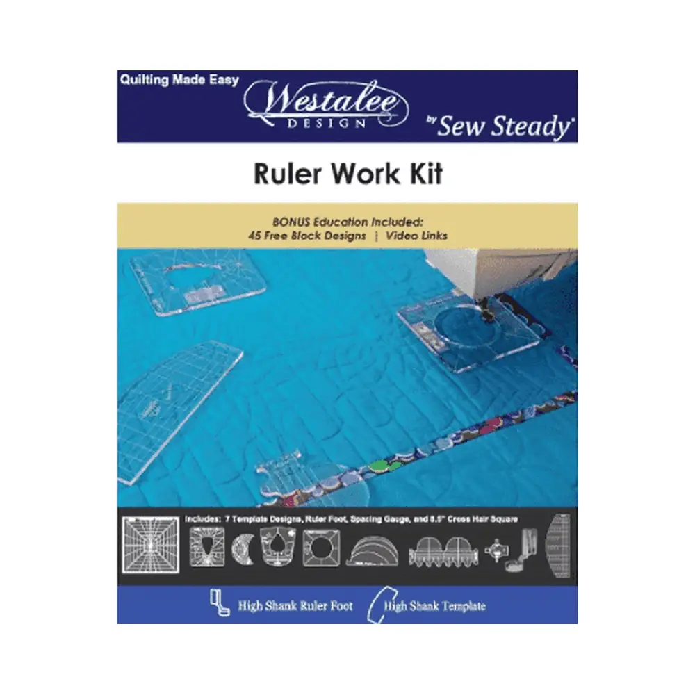 Westalee Ruler Work Kit - High Shank #WT-RULERWORKKIT-HS