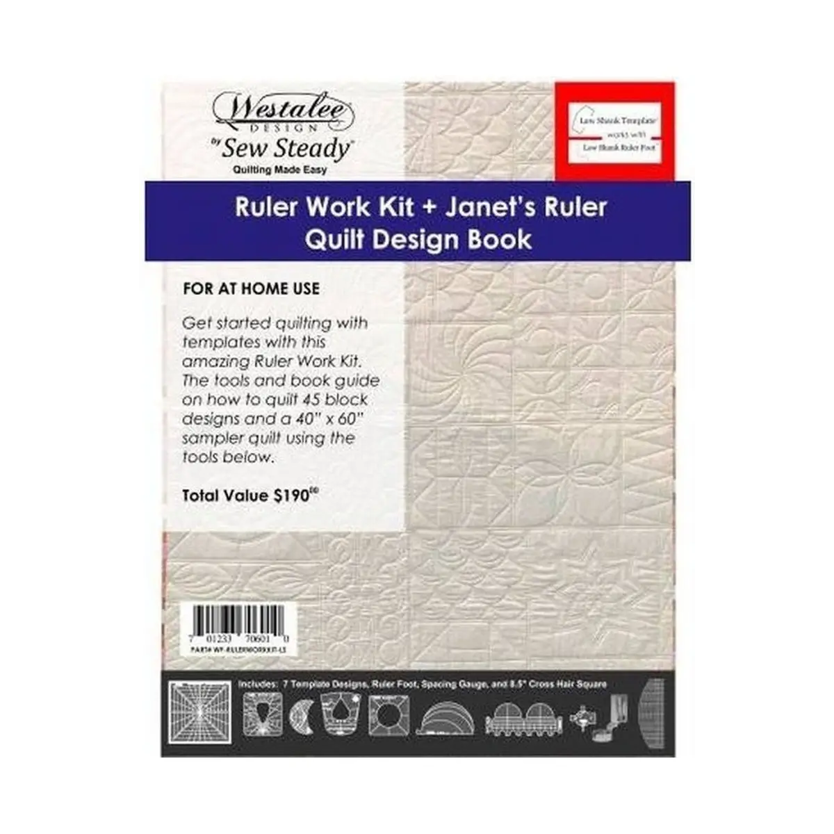 Westalee Ruler Work Kit Low Shank