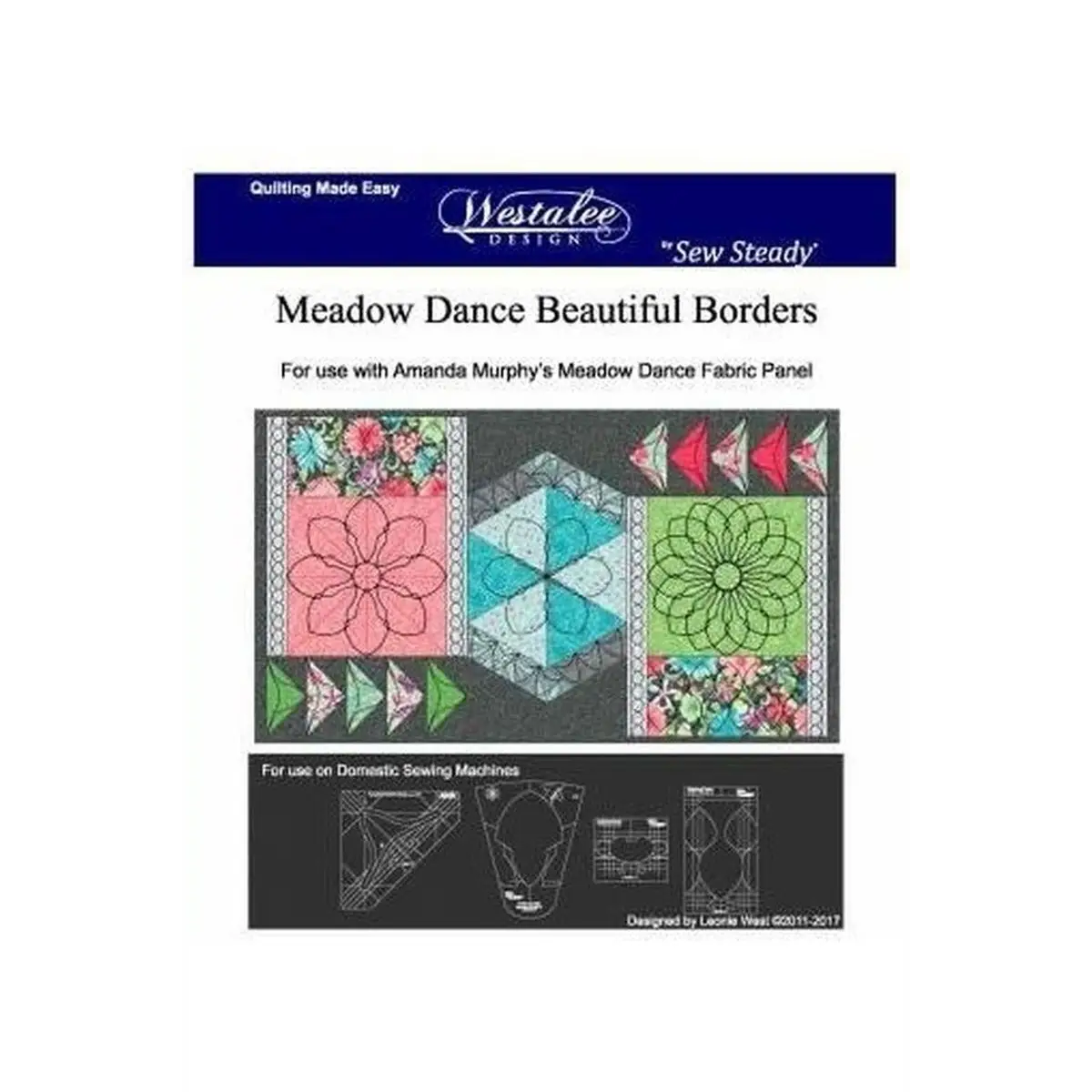 Westalee Template Set Meadow Dance Beautiful Borders