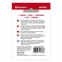 HUSQVARNA® VIKING® Leather Needle Size 80/12, 5-Pack