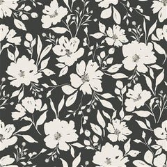 Evermore, Clothworks - Large Floral (Sold By 1/2 Meter)